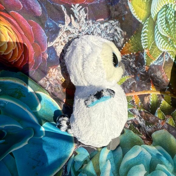 Ty Beanie Boo Spells Small Gray & White Owl Plush – EUC - Picture 2 of 4